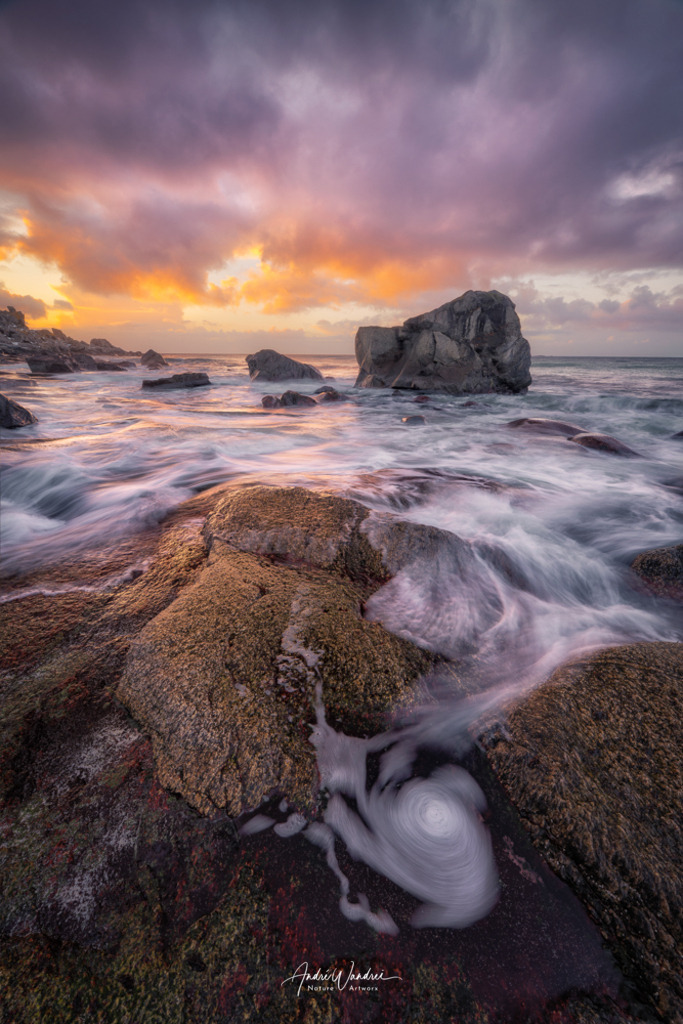 Sonnenuntergang und Meeresrauschen | Andre Wandrei - Nature Artworx - Realisiert mit Pictrs.com