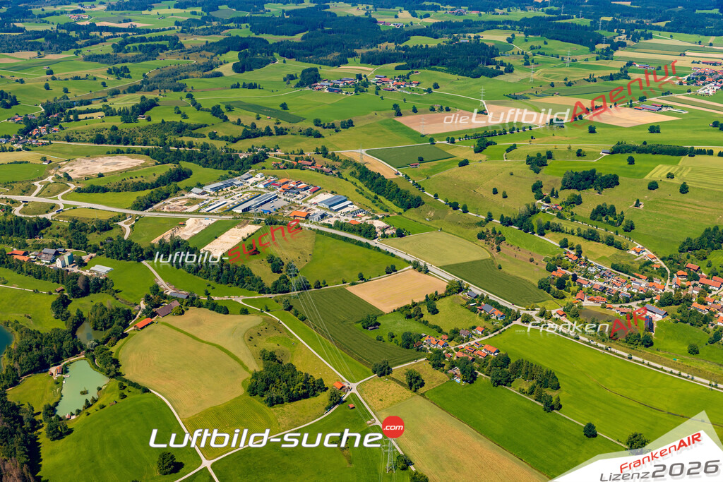 Luftbild Vs Google Maps  Dürnhausen  Habach -Das Luftbild wurde 2025 vom UL-Flugzeug heraus erstellt ( keine Drohne ) - Hochauflösende Luftaufnahme -Nicht vergleichbar mit Google Maps oder Satelittenbilder- Die Geschenkidee !Mit Lizenz und Bildrechte bestellbar