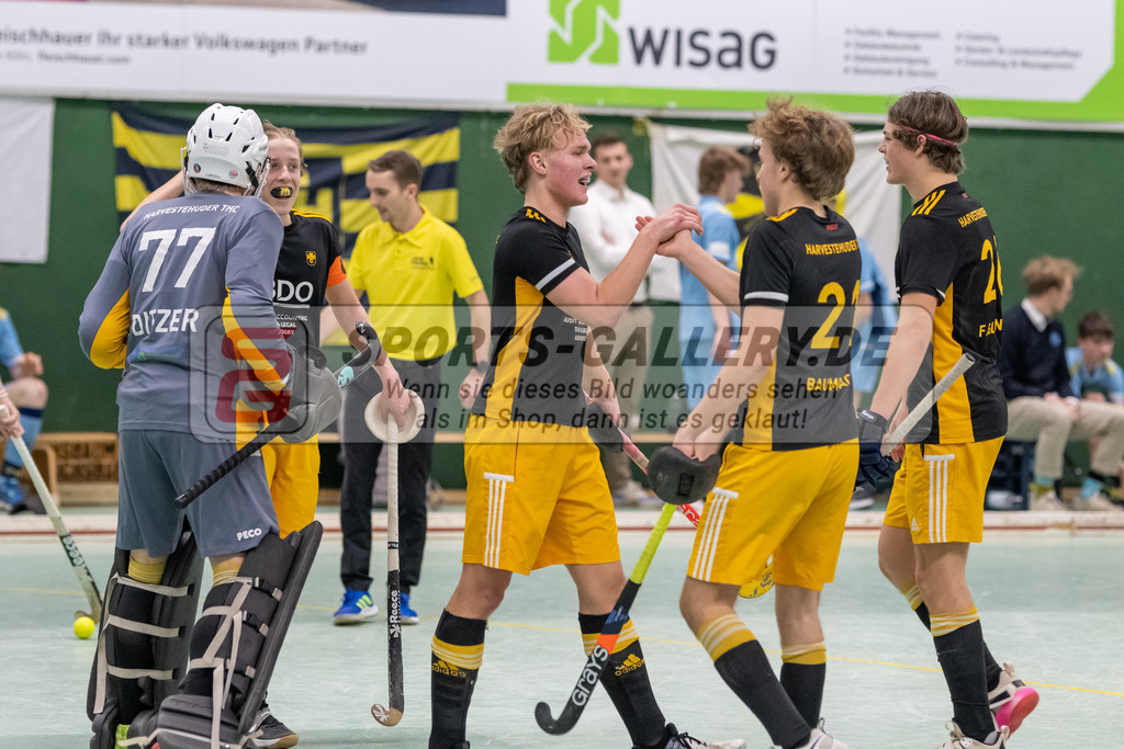 SFE_20230305_0060 | Deutsche Meisterschaft Männliche U16 Halle 2023 am 05.03.2023 in Köln (KTHC Stadion Rot-Weiss Köln Tennis and Hockey Club), Photo: Stephan Fehrmann 2022 (Sports-Gallery)