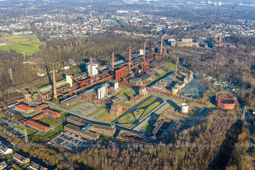 Essen260101042 | Luftbild, Unesco Welterbe Zeche Zollverein Übersicht, Stoppenberg, Essen, Ruhrgebiet, Nordrhein-Westfalen, Deutschland