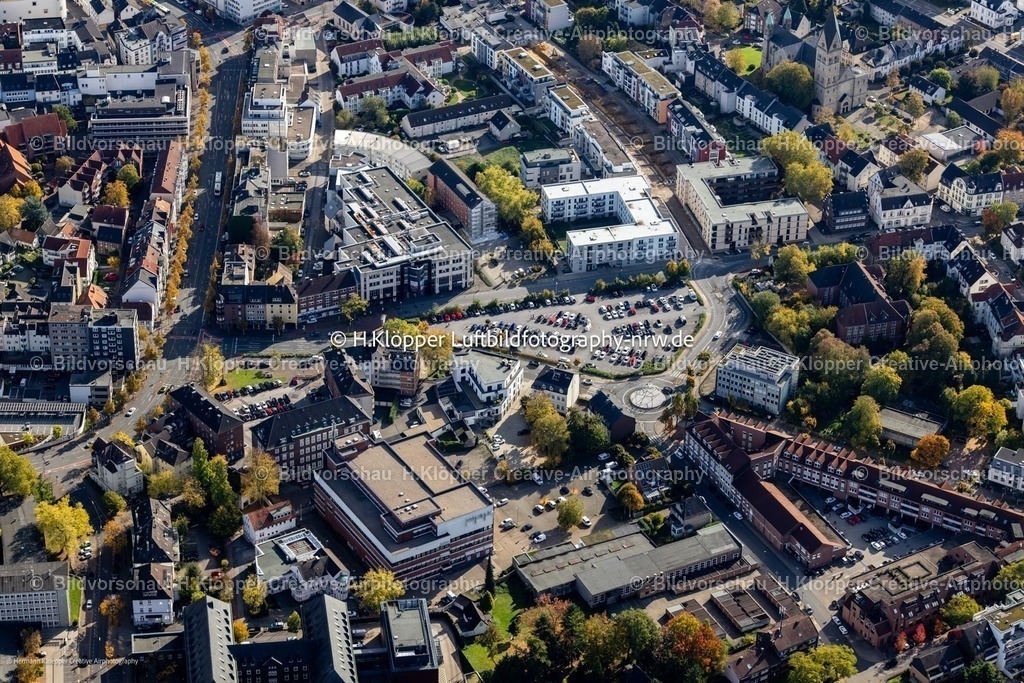 Luftbild Recklinghausen-6804 | Luftbildfotografie Luftbild Platz- Ensemble in Recklinghausen im Bundesland Nordrhein-Westfalen, Deutschland - Realisiert mit Pictrs.com
