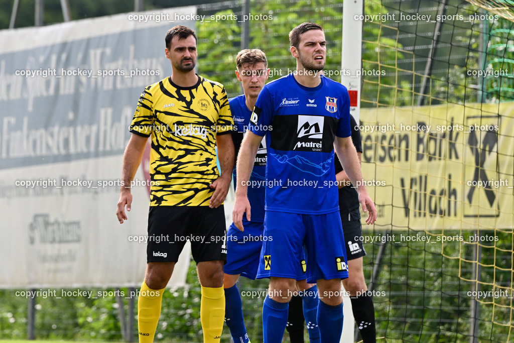 FC Faakersee vs. Union Matrei | #18 Andreas Unterguggenberger FC Faakersee, FC Faakersee vs. Union Matrei, FC Faakersee vs. Union Matrei am 18.08.2024 in Finkenstein (Sportplatz Faakersee), Austria, (Photo by Bernd Stefan)