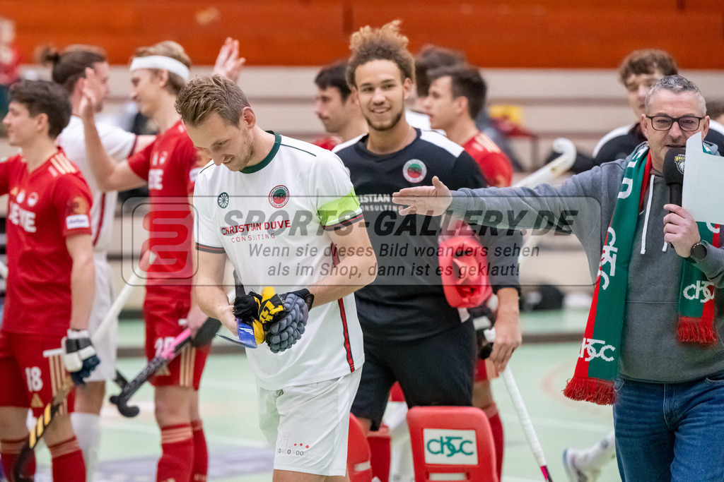 HK_20241214_100196 | 1. Bundesliga Halle Herren Crefelder HTC - Rot-Weiss Köln am 14.12.2024 Halle Glockenpitz, Krefeld ,