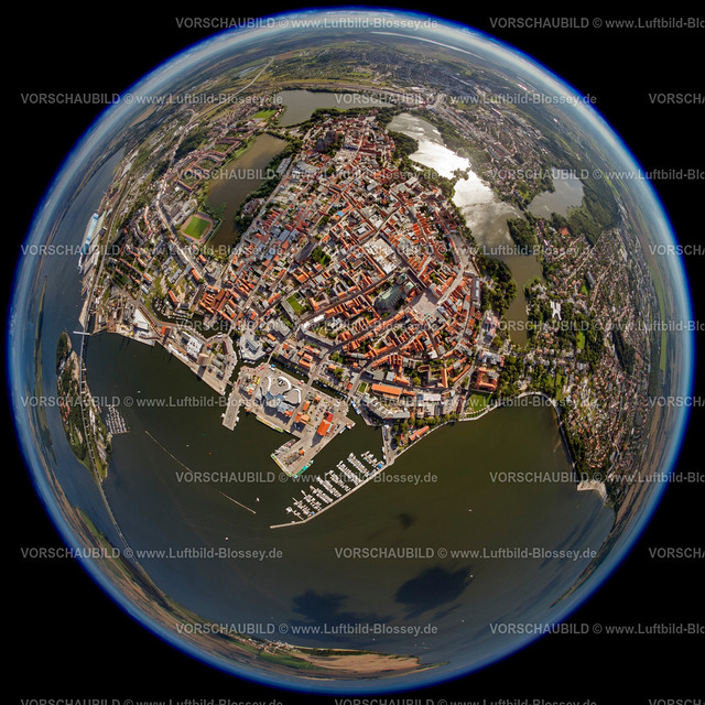 Stralsund12082049a | Innenstadt, Zentrum, City,  Stralsund, Ostsee, Mecklenburg-Vorpommern, Deutschland, Europa