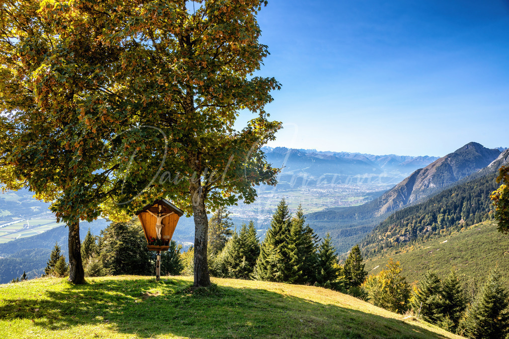 Hinterhornalm | Herbstlicher Blick auf Innsbruck