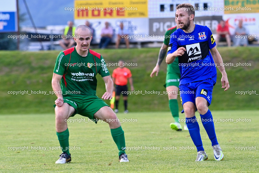 FC Gmünd vs. Union Matrei 19.8.2023 | #3 Maximilian Kohlmaier, #17 Daniel Kofler