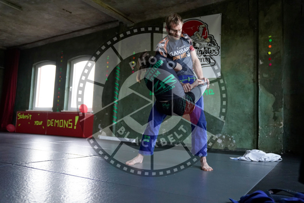 20240413PBB8298 | Fighters compete during the Grapplethon 24hours of rolling for a reason in Hamburg, Germany, on April 13, 2024.