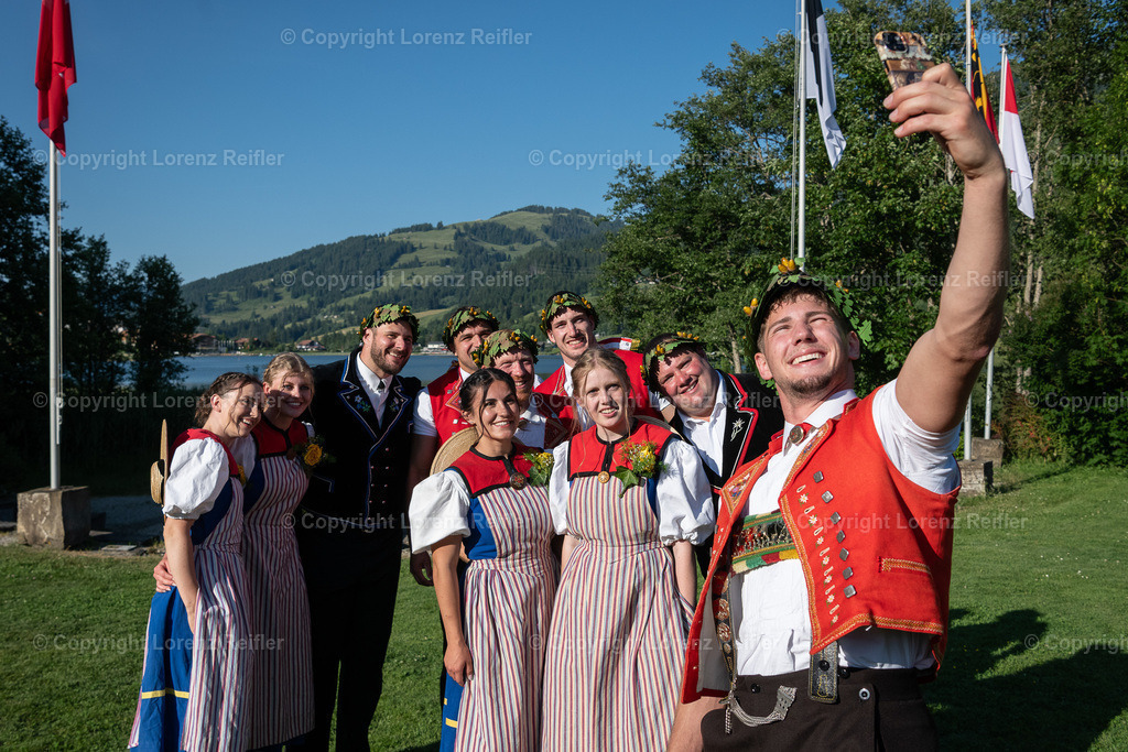 Schwingen -  Schwarzseeschwinget 2025 | Schwarzsee, 22.6.25, Schwingen - Schwarzseeschwinget.
