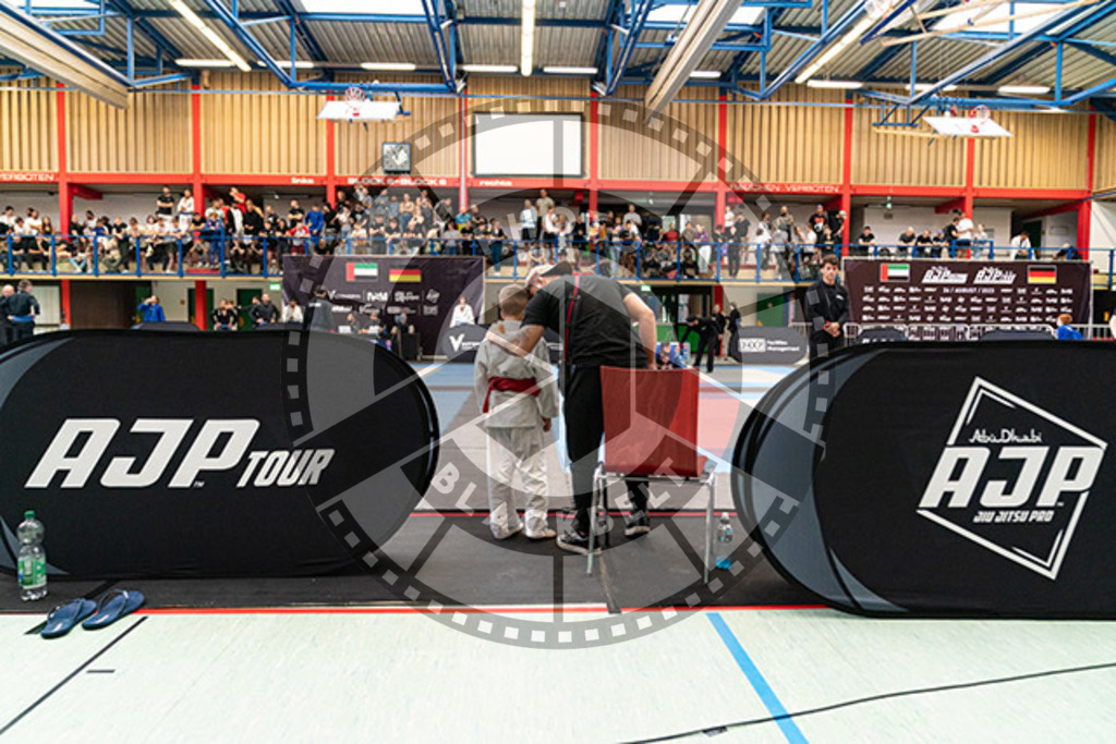 20230826PBB55076 | Fighters compete during the AJP INTLPRO BJJ and grappling competition in Hamburg, Germany, on August 26 2023.