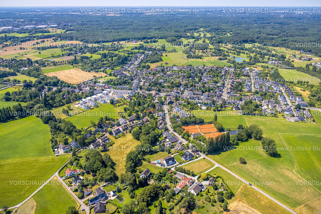 Muelheim230704480 | Luftbild, Ortsansicht Selbeck, Saarn - Süd, Mülheim an der Ruhr, Ruhrgebiet, Nordrhein-Westfalen, Deutschland
