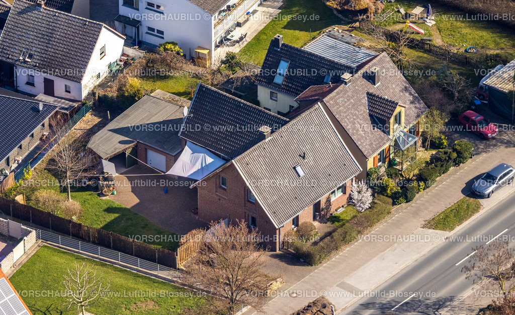 Werl220301279 | Luftbild, Wohnhaus an der Westönner Bundesstraße, Westönnen, Werl, Soester Börde, Nordrhein-Westfalen, Deutschland