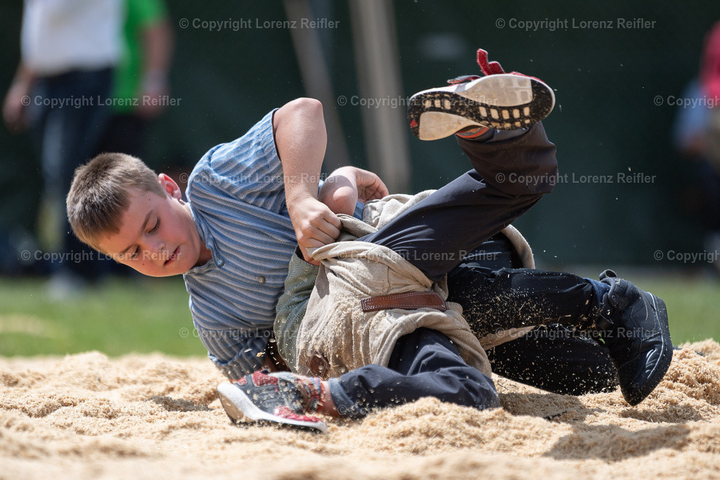 Schwingen -  Appenzeller Kantonal Nachwuchsschwingfest 2023 | Oberegg, 8.7.23, Schwingen - Appenzeller Kantonal Nachwuchsschwingfest.