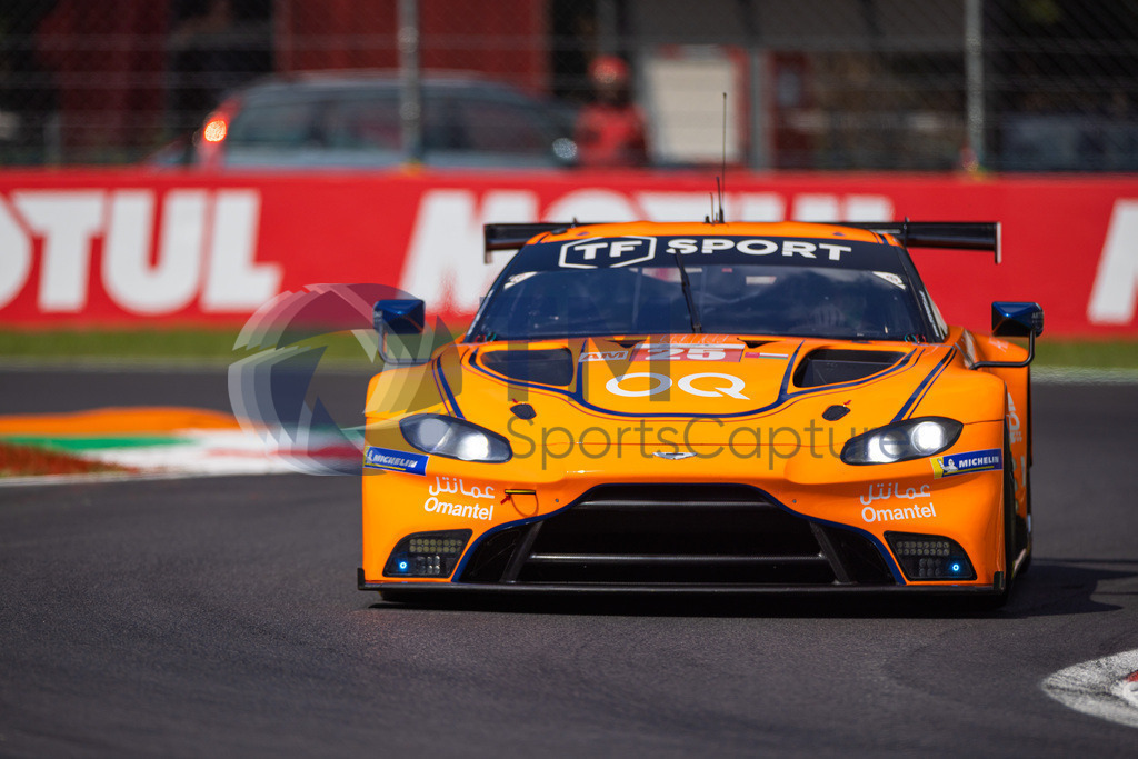 Trainproduction-20230708-0071 | MONZA,ITALY,08.Jul.23 - MOTORSPORTS - WEC, FIA World Endurance Championships, 6h of Monza, Autodromo Monza. Image shows Ahmad Al Harthy (OMA), Michael Dinan (USA) and Charlie Eastwood (IRL/ ORT by TF). Photo: Trainproduction / Matthias Trinkl