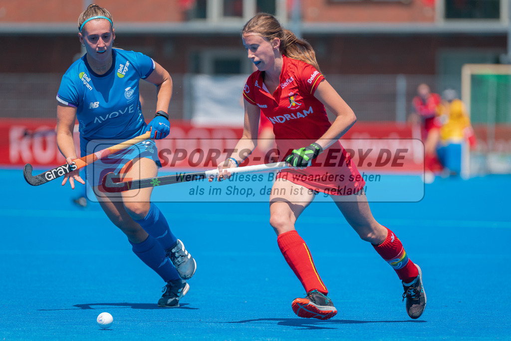 HK_20230708_109806 | Euro Hockey WU18 Belgium - Scotland Championship Girls &amp; Boys am 8.7.2023 CHTC , Krefeld ,