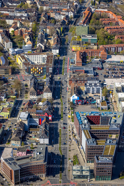 Dortmund220400616 | Luftbild, Unionviertel Rheinische Straße, Dorstfelder Brücke, Dortmund, Ruhrgebiet, Nordrhein-Westfalen, Deutschland