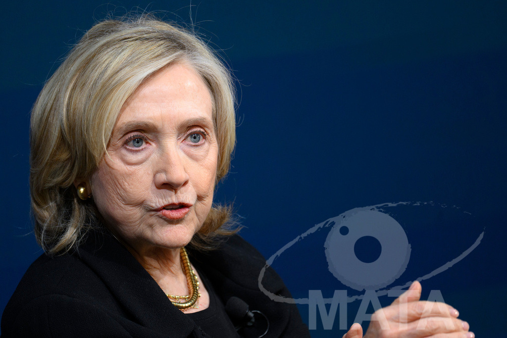 _DWA3956 | Die US-Politikerin Hillary Clinton auf der Veranstaltung Bridging Scholarship and Statecraft im Rahmen der Münchner Sicherheitskonferenz 2026. München, 13.02.2026 Bayern Deutschland  - Realisiert mit Pictrs.com