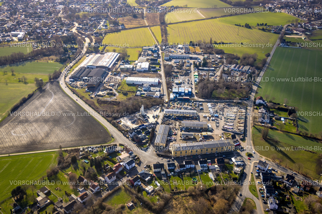 Unna230213181 | Luftbild, Gewerbegebiet Nordstraße, Massen, Unna, Ruhrgebiet, Nordrhein-Westfalen, Deutschland