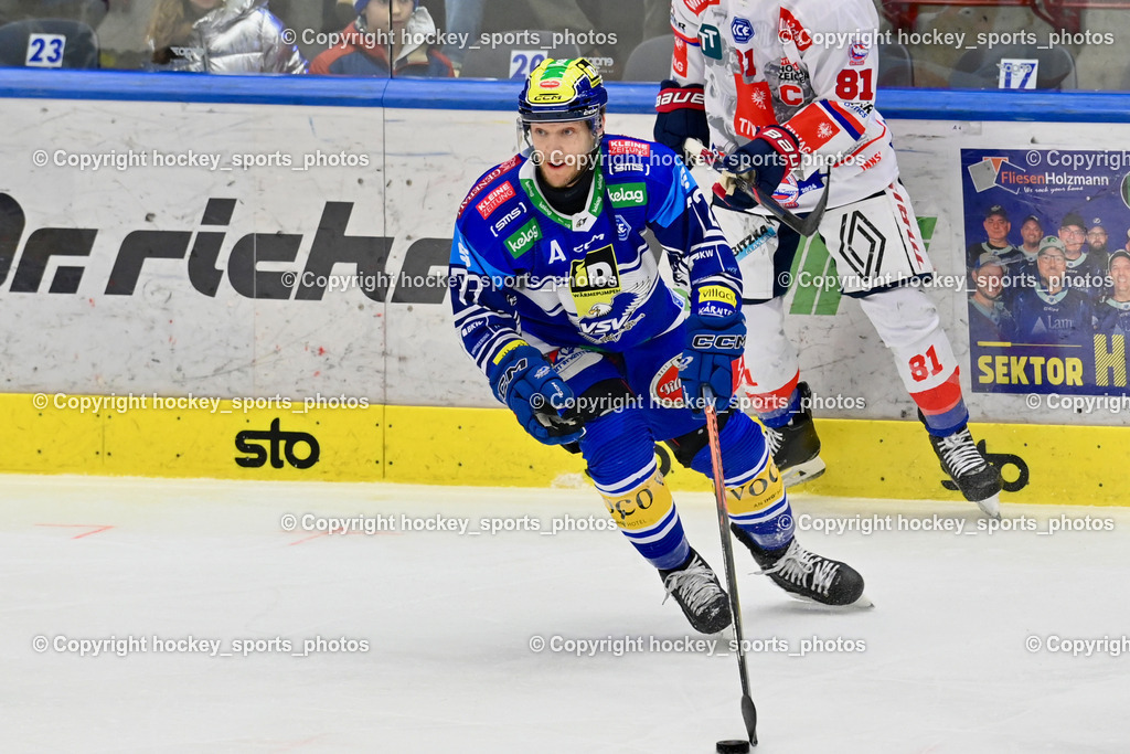 EC IDM Wärmepumpen VSV vs. HC Tiwag Innsbruck-Die Haie | #72 HUGHES John EC VSV, EC IDM Wärmepumpen VSV vs. HC Tiwag Innsbruck-Die Haie, EC IDM Wärmepumpen VSV vs. HC Tiwag Innsbruck Die Haie am 13.12.2024 in Villach (Stadthalle Villach), Austria, (Photo by Bernd Stefan)