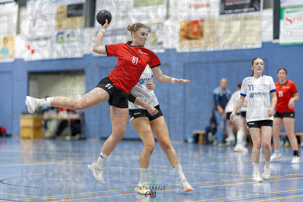 Frauen 2. Bezirksklasse; SG Rechtenbach - HSG Linden II | Frauen 2. Bezirksklasse; SG Rechtenbach - HSG Linden II am 16.11.2025 in Rechtenbach (Sporthalle Rechtenbach)Photo © 2025 - Jörg Heinrich - Realisiert mit Pictrs.com