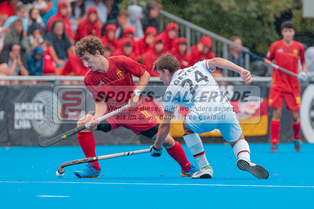 HK_20230715_102469 | Euro Hockey MU18 SF2 Spain vs Germany Championship Girls &amp; Boys am 15.7.2023 CHTC , Krefeld ,