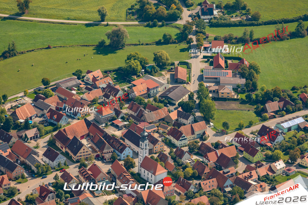 Binzwangen Colmberg Bild- Das Luftbild wurde 2025 vom UL-Flugzeug heraus erstellt ( keine Drohnen Bilder! ) - Hochauflösende Luftaufnahme -Nicht vergleichbar mit Google Maps oder Satelittenbilder- Die Geschenkidee !Mit Lizenz und Bildrechte bestellbar
