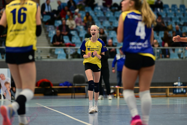 Volleyball I Frauen I Saison 2025-2026 I Regionalliga Nord I 7. Spieltag I VT Hamburg - Schweriner SC III I 26475 | Der Sportfotograf. - Realisiert mit Pictrs.com