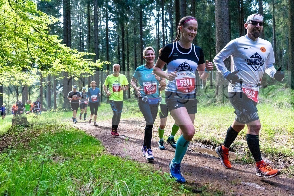 Rennsteiglauf 2019 | Marathon Neuhaus/Rwg. - Schmiedefeld am 18. Mai 2019