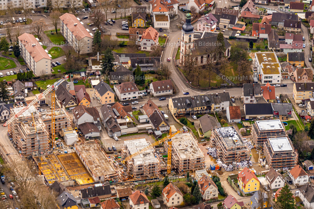Lahr-1-12-03-23-1-22 | Bilder Fotos Luftbilder Luftaufnahmen Deutschland Süden Westen Schwarzwald Baden Württemberg  
