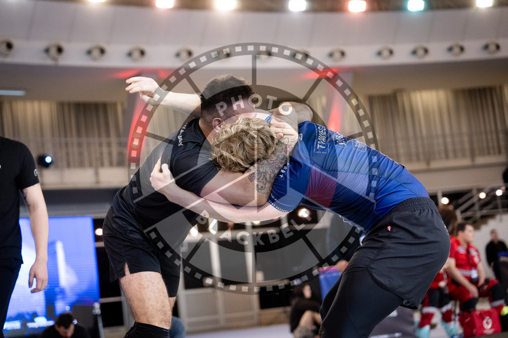 20260214PBB3512 | Fighters compete during the ADCC European Trials  competition day 1 in Belgrade, Serbia, on February 14, 2026.