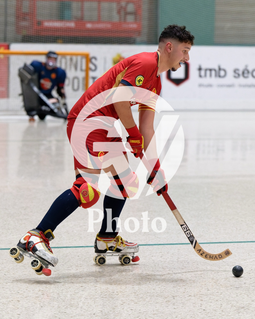 LNA - Geneve RHC v RC Biasca |  during the LNA match between Geneve RHC and RC Biasca at Centre Sportif Queue D'Arve in Geneve, Switzerland