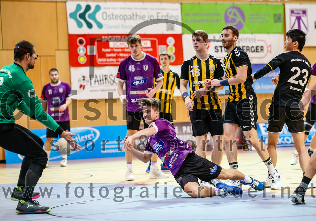 2023-12-16_042_SpVgg_Altenerding_gegen_HF_Scheyern | Erding, Deutschland, 16.12.2023:
Handball, Bezirksoberliga Männer 2023 / 2024, 11. Spieltag, SpVgg Altenerding gegen HF Scheyern, Endergebnis: 33:21

Foto: Christian Riedel / fotografie-riedel.net