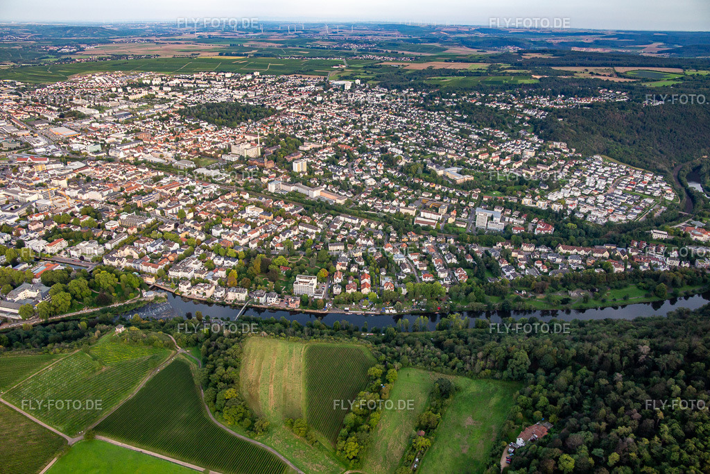 Übersicht aus Südwesten | Luftbild: Übersicht aus Südwesten in Bad Kreuznach im Bundesland Rheinland-Pfalz in Deutschland. Foto: IMG_138329.jpg vom 03.09.2023 durch ©2025 Werner Riehm fly-foto.de/copyright - Realisiert mit Pictrs.com