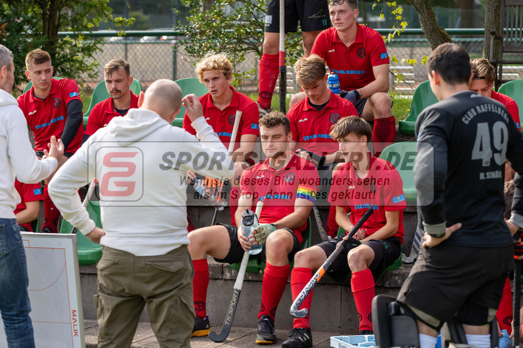 HK_20240929_106993 | 1. Regionalliga West Herren Uhlenhorst Mülheim - Club Raffelberg am 29.9.2024 Uhlenhorst Mülheim, Mülhein a.d. Ruhr ,