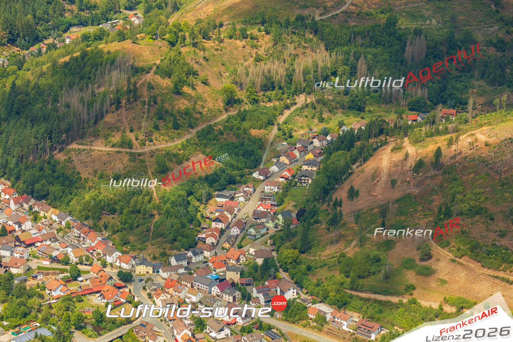 Luftaufnahme von Wallenfels - Die Luftaufnahme wurde 2025 vom UL-Flugzeug heraus erstellt ( keine Drohne ) - Hochauflösende Luftaufnahme - für professionelle Ausdrucke geeignet. Die Geschenkidee !Mit Lizenz und Bildrechte bestellbar