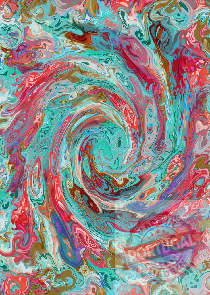 Colorful swirling abstract background resembling flowing paint creating a mesmerizing vortex | Colorful swirling abstract background resembling flowing paint creating a mesmerizing vortex, perfect for adding an artistic touch to any project - Realized with Pictrs.com