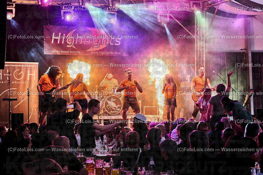 ALP5445_VOLKSFEST_Bieranstich_Musik HIGHLIGHTS | (C)FotoLois.com, Alois Spandl, BIERANSTICH im Festzelt beim WIESELBURGER VOLKSFEST mit den TSCHECHEN als Vorband und dem Auftritt von Die HIGHLIGHTS, Mi 28. Juni 2023.