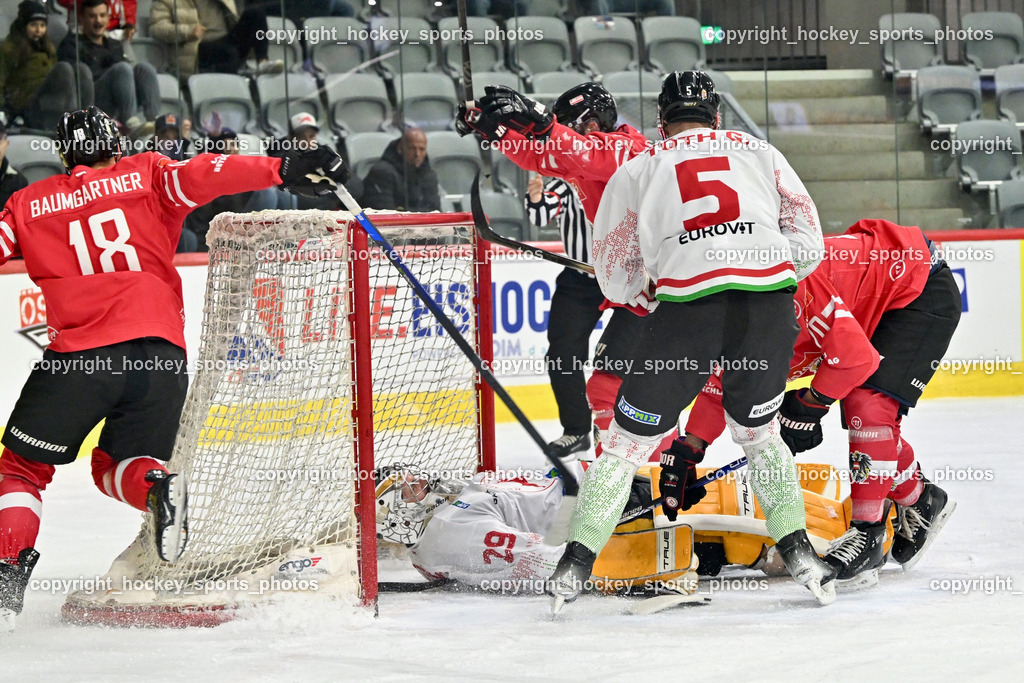Österreich vs. Ungarn 14.12.2023 | Österreich vs. Ungarn 14.12.2023, Österreich vs. Ungarn  am 14.12.2023 in Klagenfurt (Heidi Horten Arena), Austria, (Photo by Bernd Stefan)