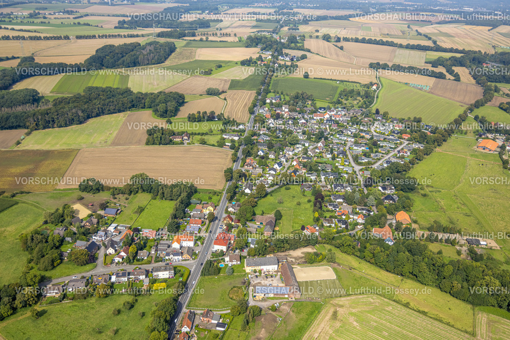 Froendenberg230901533 | Luftbild, Unnaer Straße Ortsteil Strickherdicke, Dellwig, Fröndenberg, Ruhrgebiet, Nordrhein-Westfalen, Deutschland