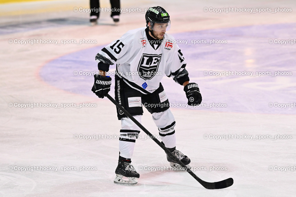 ESC Sparkasse Steindorf vs. LE Kings | #15 Sojer Mark LE Kings, ESC Sparkasse Steindorf vs. LE Kings, ESC Sparkasse Steindorf vs. LE Kings am 01.11.2025 in Steindorf (Ossiachersee Halle), Austria, (Photo by Bernd Stefan)