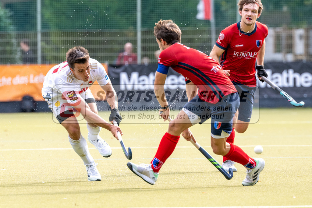 SFE_20230923_0023 | Hockey 1. Bundesliga Herren Rot-Weiss - Berliner HC am 23.09.2023 in Köln (KTHC Stadion Rot-Weiss Köln Tennis and Hockey Club), Photo: Stephan Fehrmann 2023 (Sports-Gallery),Phillip Holzmüller (Rot-Weiss Köln #21 )