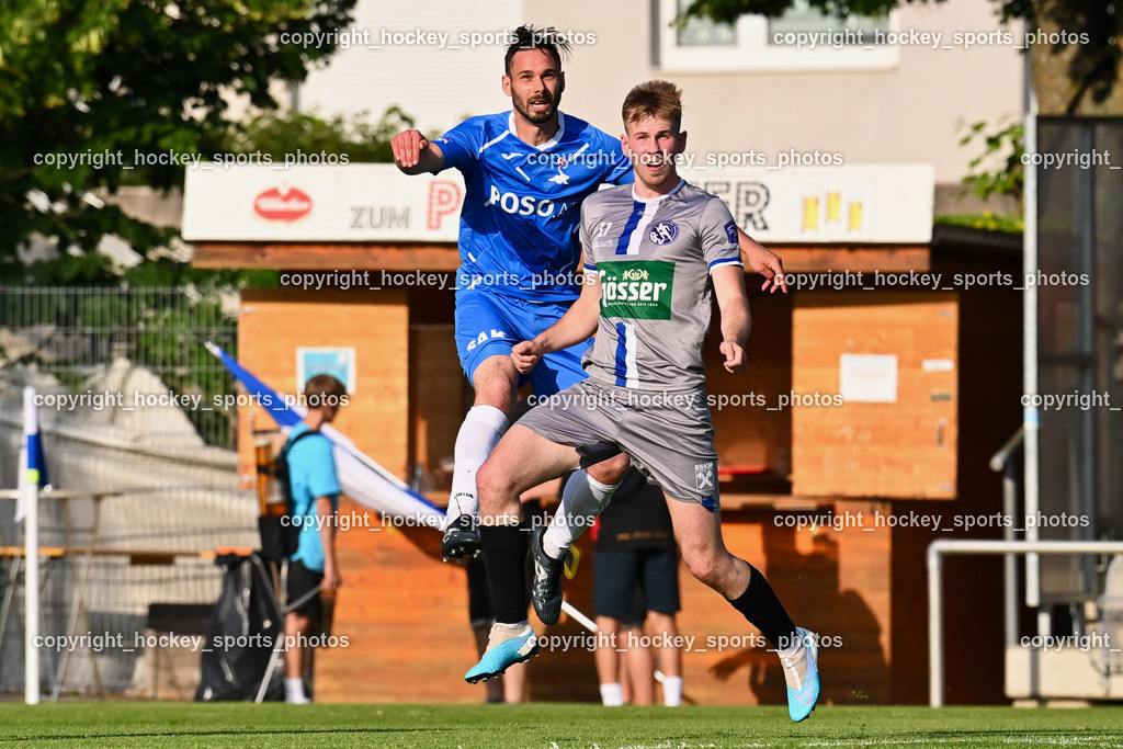 SAK vs. SV Dellach Gail 17.6.2023 | #17 Patrick Lausegger, #17 Filip Skerl