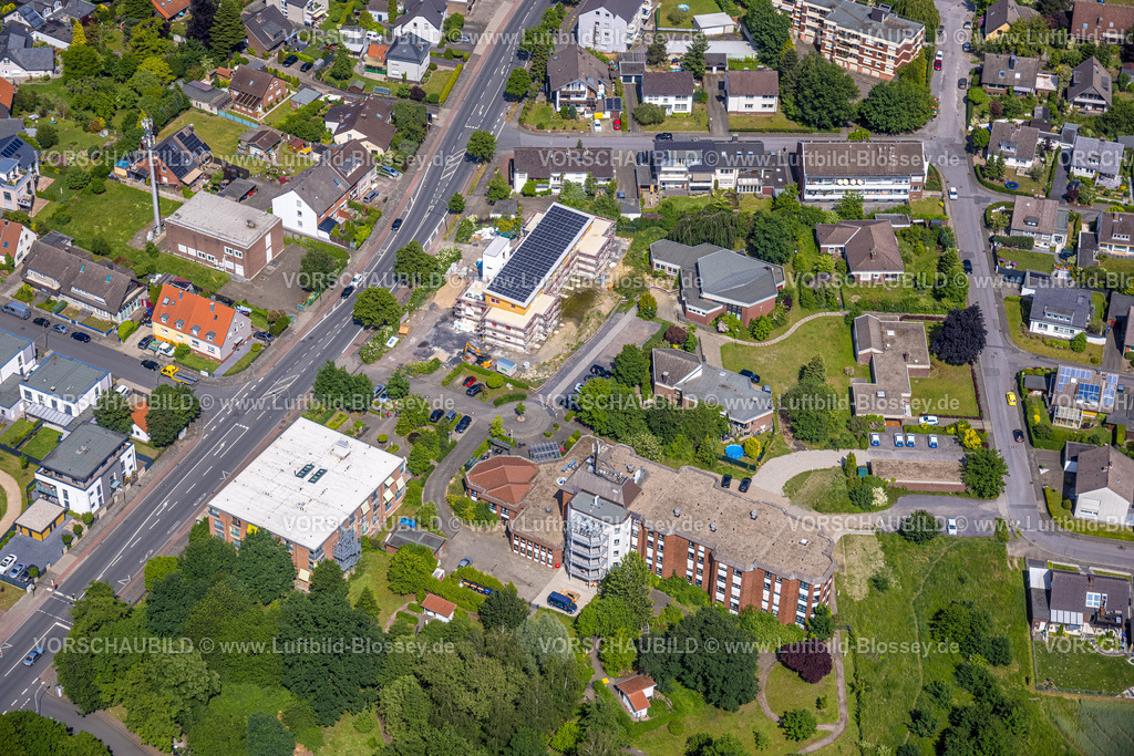 Hamm220504342 | Luftbild, Wohnsiedlung Amalie-Sieveking Park, Evangelisches Altenheim Hamm, Amalie-Sieveking-Haus Hamm, Uentrop, Hamm, Ruhrgebiet, Nordrhein-Westfalen, Deutschland