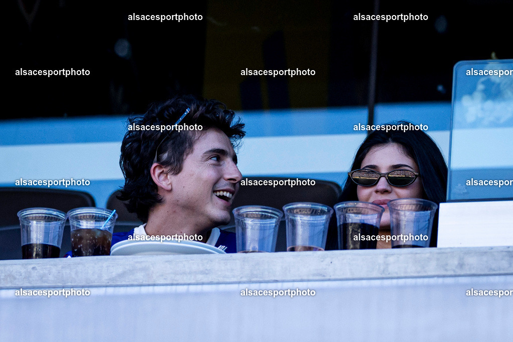 FOOTBALL : Argentine vs Espagne – Finale de la Coupe du Monde FIFA 2026. New York New Jersey Stadium, East Rutherford, New Jersey, États-Unis. 19/07/2026. | Timothée Chalamet et Kylie Jenner assistent à la finale de la Coupe du Monde de la FIFA 2026 entre l'Argentine et l'Espagne au New York New Jersey Stadium, à East Rutherford (New Jersey), le 19 juillet 2026, aux États-Unis.
