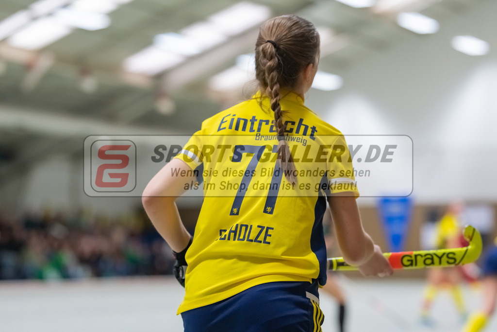 HK_20230225_104463 | Deutsche Meisterschaft WU16 Eintr. Braunschweig - 1. Hanauer THC am 25.2.2023 DSC 99, Düsseldorf ,