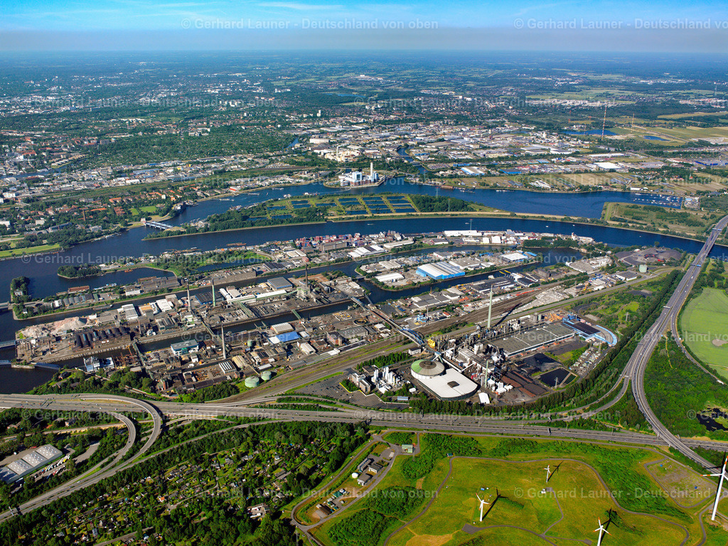 2596001 | Hafenanlagen bei Veddel, Hamburg 2005