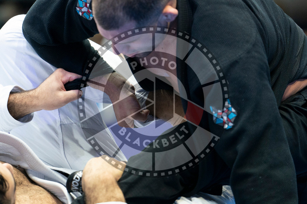 20240126PBB0715 | Fighters compete during the Brazilian Jiu-Jitsu European Championship of the IBJJF in Paris, France, on January 26, 2024.