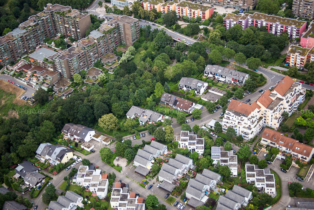 Luftbild: HD-Emmertsgrund im Ortsteil Emmertsgrund in Heidelberg im Bundesland Baden-Württemberg in Deutschland. Foto: IMG_090852.jpg vom 04.07.2016 durch Werner Riehm/FLY-FOTO.de
