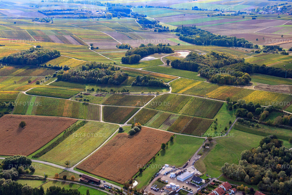 zwischen Klingbach- und Horbachtal | Luftbild: zwischen Klingbach- und Horbachtal in Klingenmünster im Bundesland Rheinland-Pfalz in Deutschland. Foto: IMG_22390.jpg vom 15.10.2009 durch Werner Riehm/FLY-FOTO.de - Realisiert mit Pictrs.com