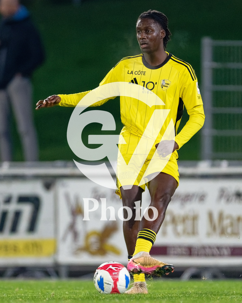 dieci Challenge League - FC Stade Nyonnais v Etoile Carouge FC |  during the dieci Challenge League match between FC Stade Nyonnais and Etoile Carouge FC at Centre sportif de Colovray in Nyon, Switzerland