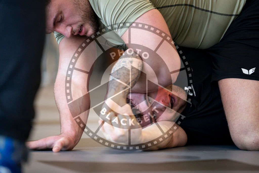 20240309PBB7650 | Fighters compete during the International Luta Livre (ILLCS) Spring Championship in Hannover, Germany, on March 9, 2024.